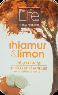 The LifeCo IhlamurLimon Doğal Bitki Taneleri Pastil